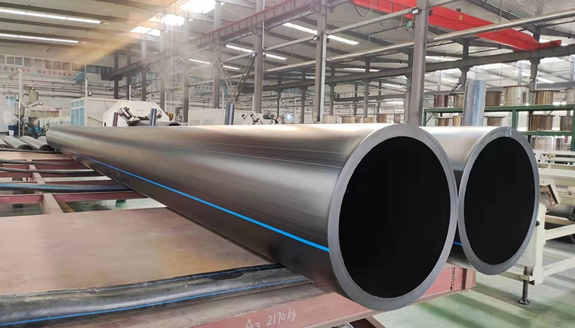 PE100 HDPE Tube HDPE Pipe Dredging Discharge Pipes Water Pipe for Water Supply Irrigation Mining Construction