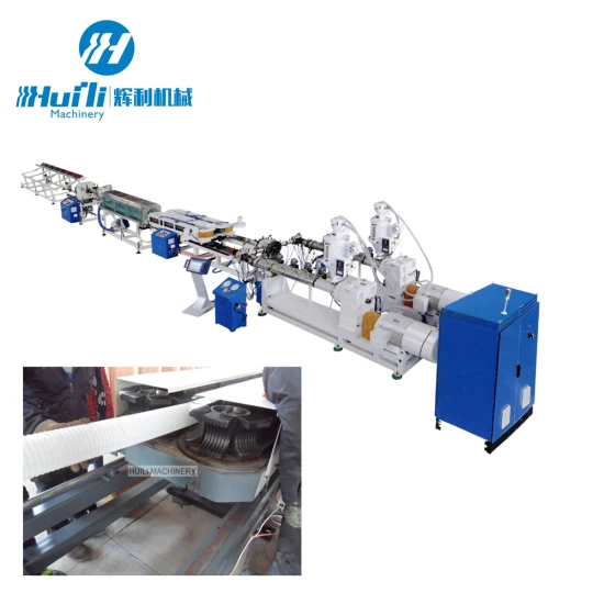 Multifunctional HDPE Double Wall Corrugated Pipeextrusion Machinehdpe Single Wall Corrugated Pipe Extrusion Machinewith Dia. 10--35mm Wear Resistance