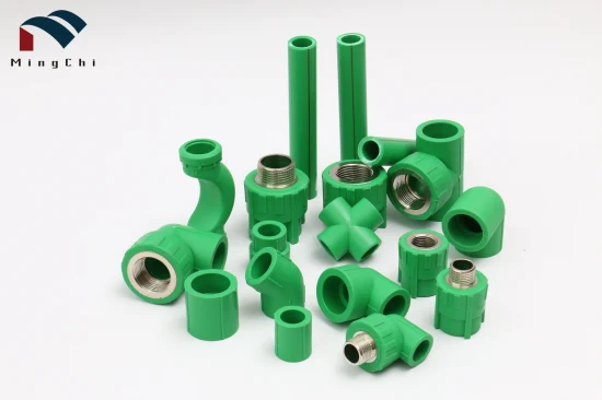 Mingchi PPR/PP/PVC Pipe and Fittings Factory Price for Water Supply Full Size 20-110mm High Quality PPR Pipe Fittings