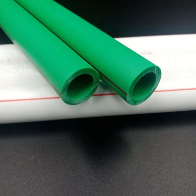 PPR Pipe for Cold Water Rigid Pipe with Blue Stripe/Hot Water Rigid Pipe with Red Stripe