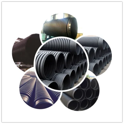 PE100 Double-Wall Corrugated HDPE Pipes for Water Drainage